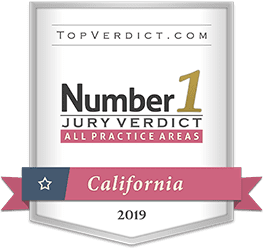 Number 1 Jury Verdict in California, 2019