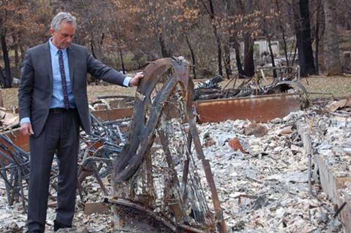 Robert F. Kennedy, Jr. at Paradise Fire