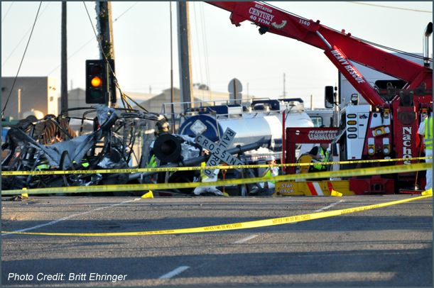 Oxnard Metrolink accident scene