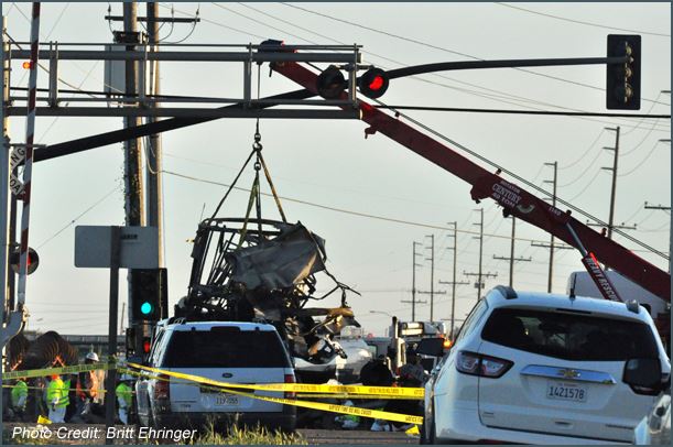 Oxnard Metrolink accident scene