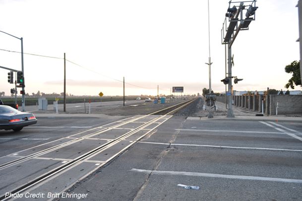 Oxnard Metrolink Looking North