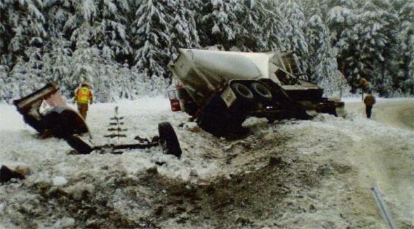 Food Express. Inc., commercial truck accident in snow