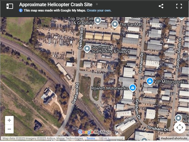 Two Dead in Rowlett, Texas Helicopter Crash